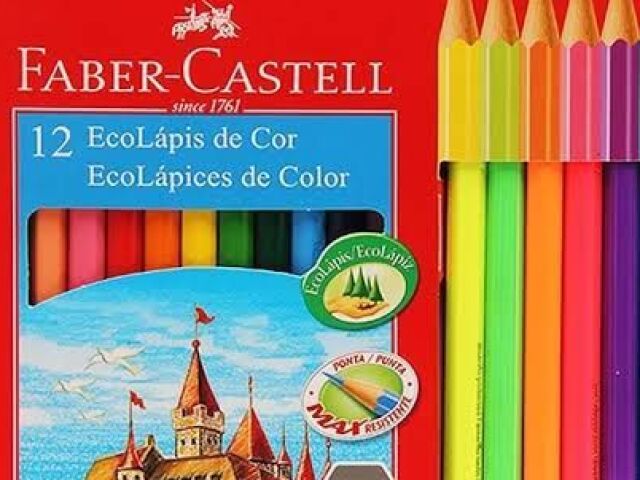 Lápis de cor
Faber-castell