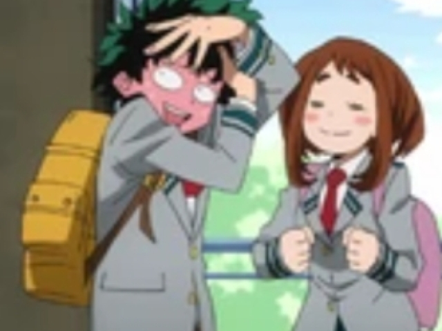 Você se apresentar e fala sei que tá afim da menina ochako hehe