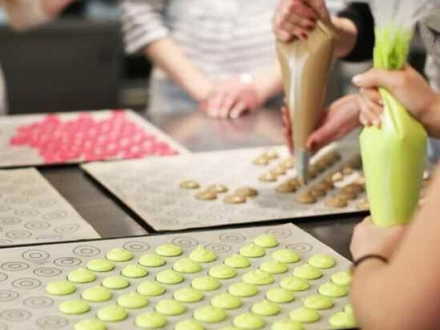 Aula de culinária francesa