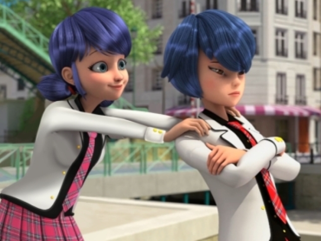 A Kagami/Kyoko e a Marinette