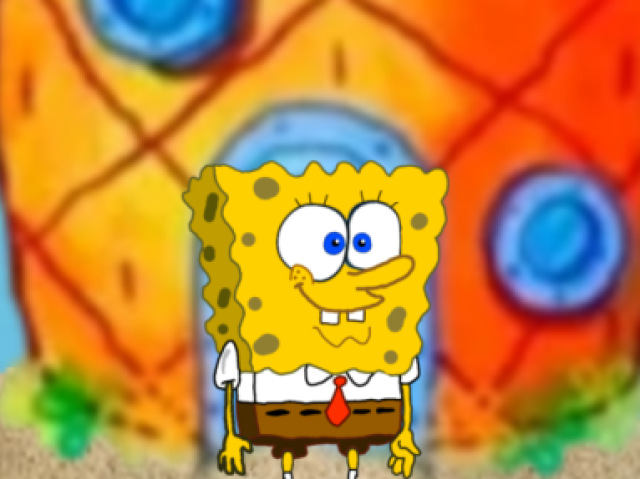 Bob Esponja Calça Quadrada