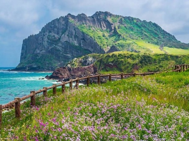 Na ilha de Jeju