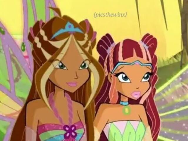 Flora e Aisha💗