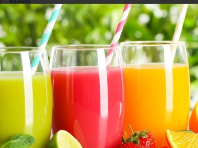 Áries e touro: suco