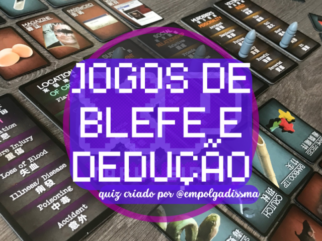 Jogos de blefe e dedução