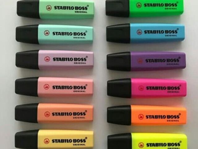 Stabilo (cores vivas)