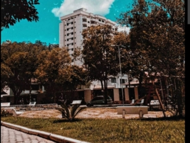 Uma praça