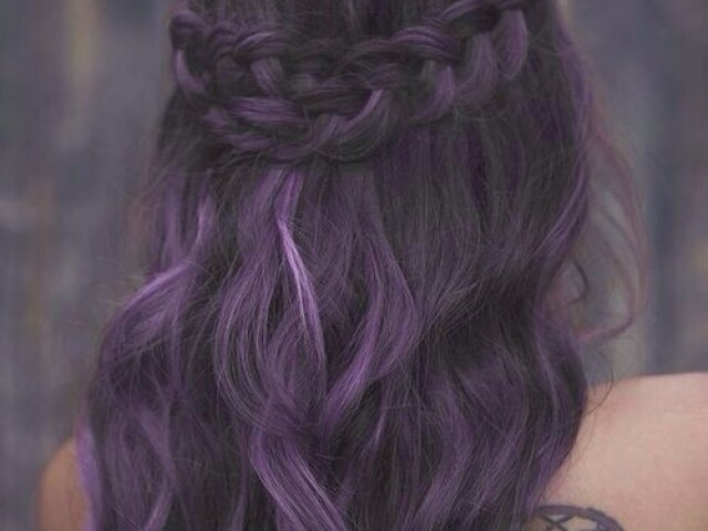 Cabelo roxo