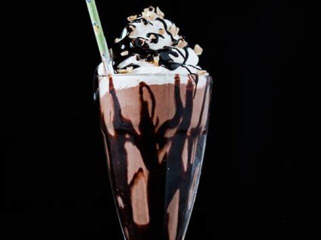 milk shake de chocolate