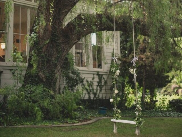 Uma casa abandona que você achou e linpou