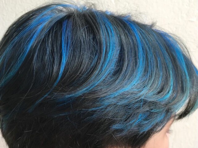 Mechas pintadas