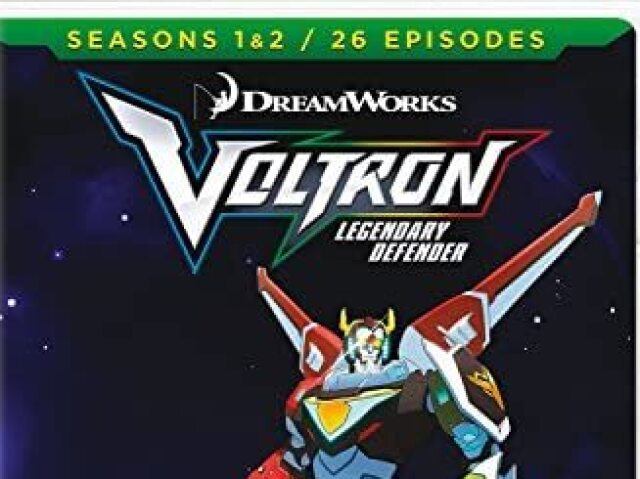 Voltron a animação dos tigre que vira um marronba robô gigante.