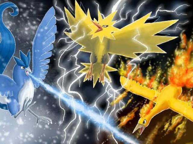 Articuno,moltres e zapdos