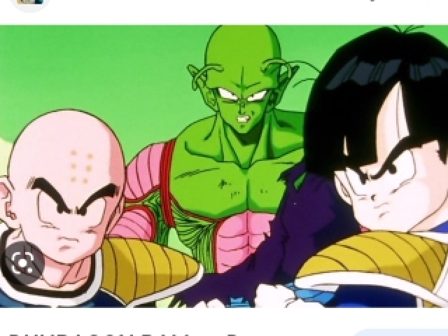 Foi salvar o piccolo gohan e crillin