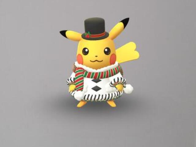 Boas Festas Pikachu