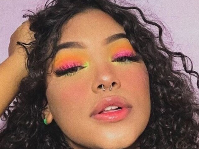 Laranja e Rosa🧡💗
