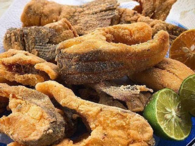 Peixe e Salada