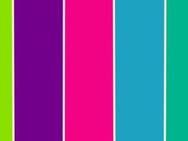 preto e tons escuros de outras cores como azul ou roxo.