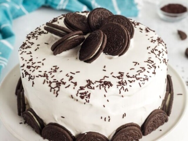 Bolo 🎂 de oreo