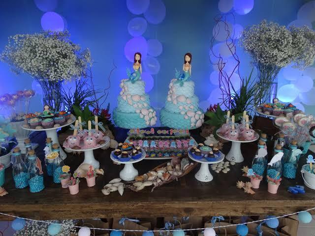 Ema festa estilo sereia super bonita 🧜🏻♀️✨
