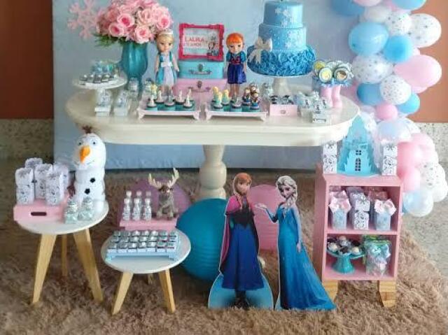 Uma festa da da Elsa de Frozen, 🤭🍂🍁