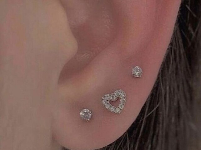 Piercing na orelha