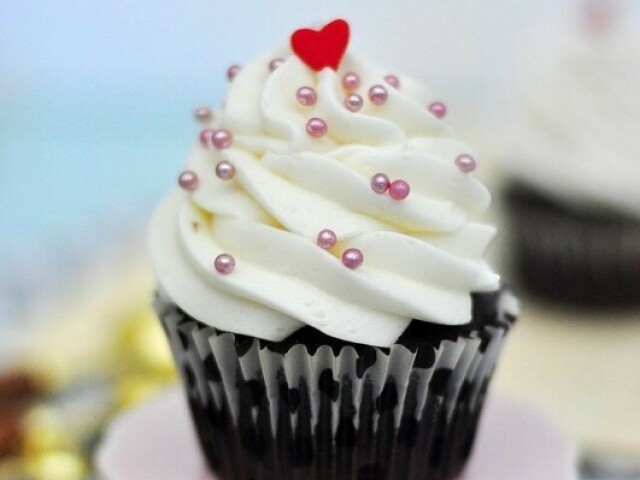 Passamos no cosy bear café, e compramos cupcakes