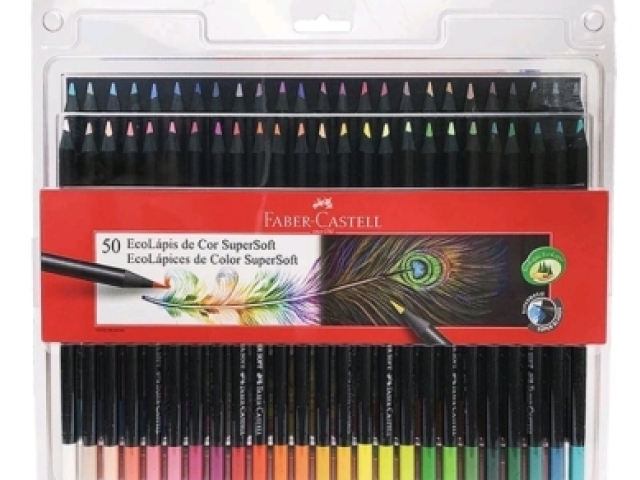 Faber-Castell -Super soft 50 cores
Esse é de profissional hein?