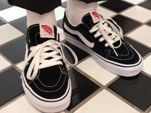 Vans pretinho