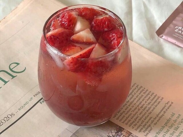 Suco de morango