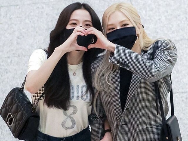 Rosé e Jisoo