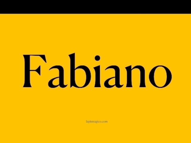 Fabiano