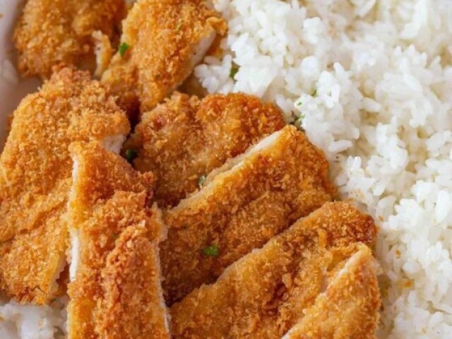 Frango e arroz