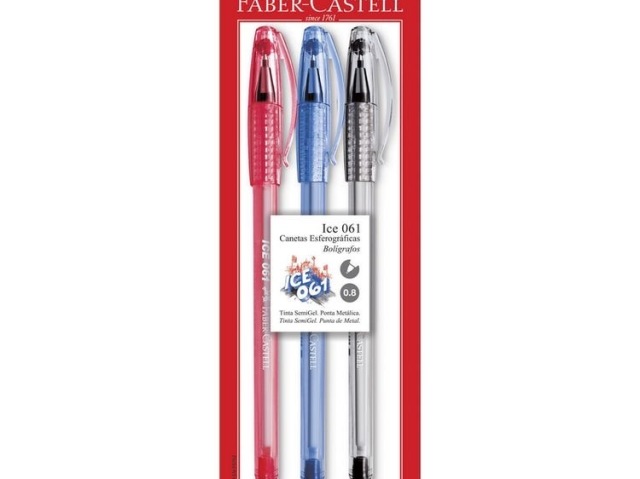 Kit canetas básicas da faber castell