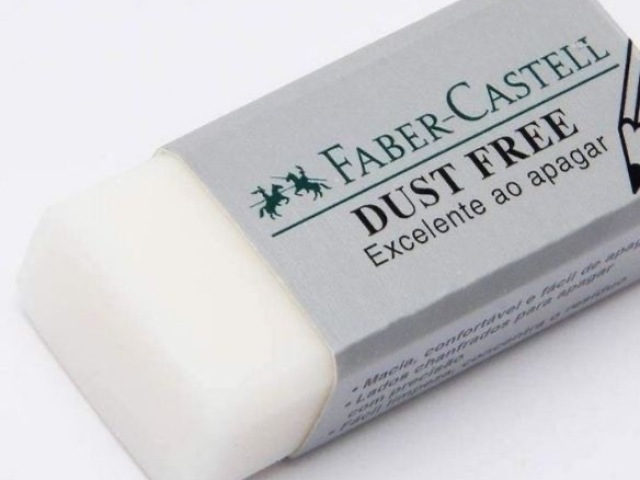 Borracha simples da faber castell dust free