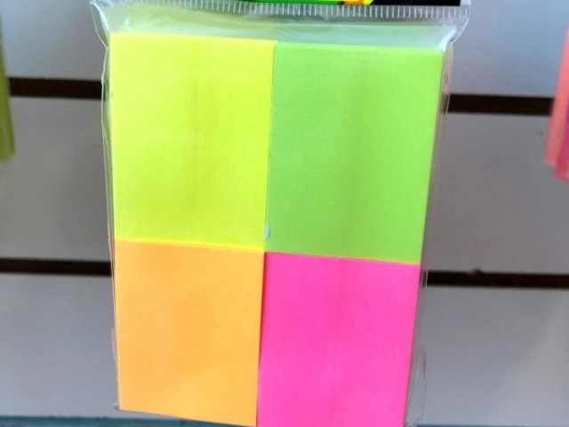 post it neon