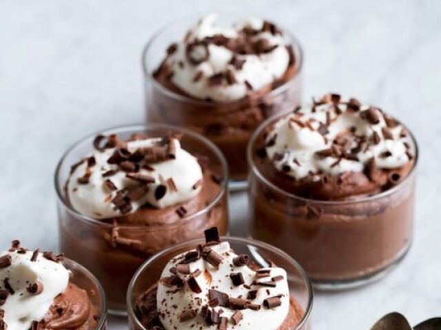 Mousse de chocolate