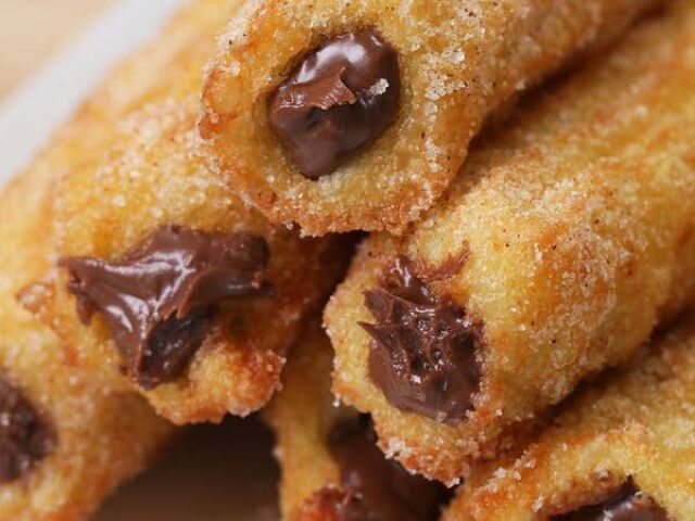 churros com chocolate