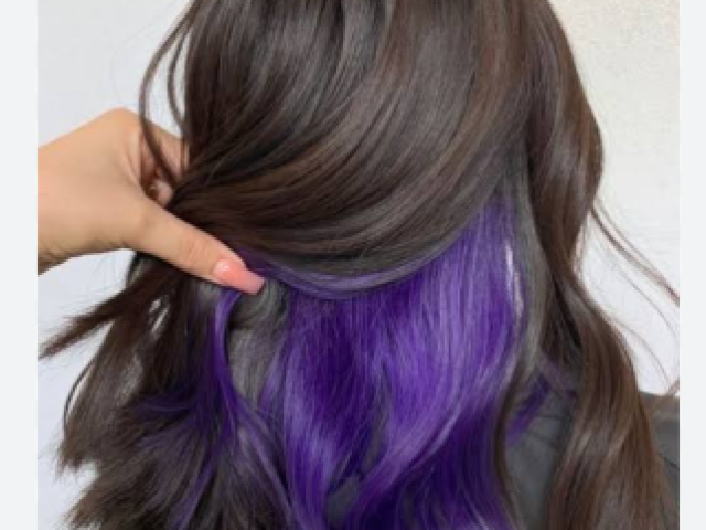 Preto/roxo