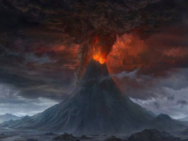 Erupção vulcanica🌋