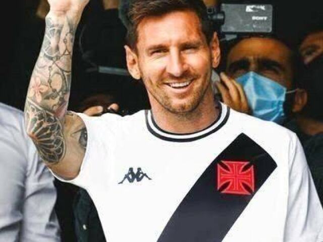 Messi lá no Vasco