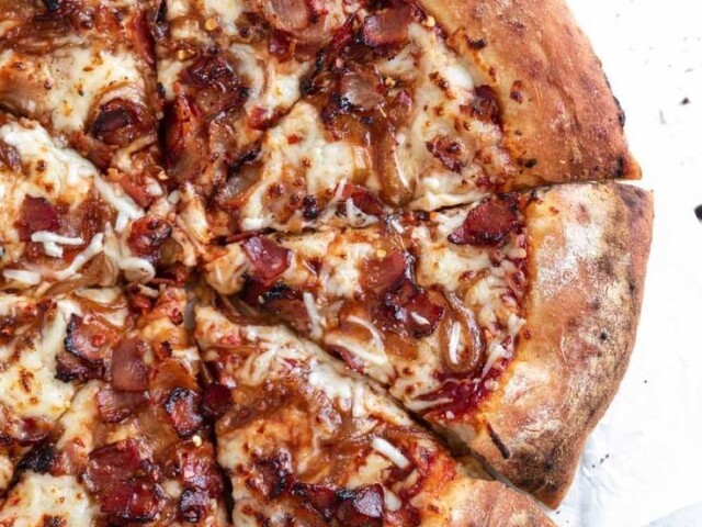 Pizza de bacon