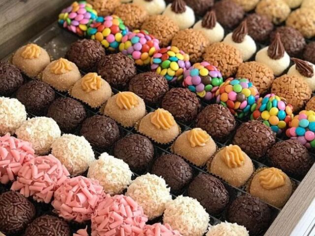 Esses belos brigadeiros!
