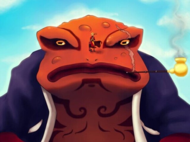 Sapos (蝦蟇, Gama)
Sapos são as invocações mais recorrentes sendo visto na série devido a alguns dos personagens principais: Naruto Uzumaki, Jiraiya, Konohamaru e Minato Namikaze serem capaz de invocá-los. Eles residem no Monte Myōboku.