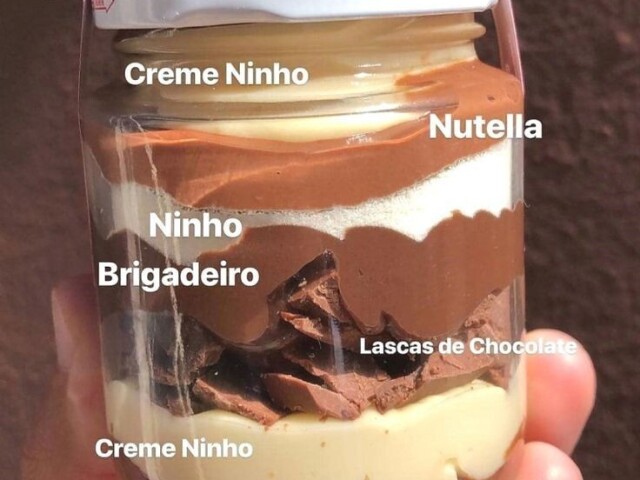 Brigadeiro com muita coisa