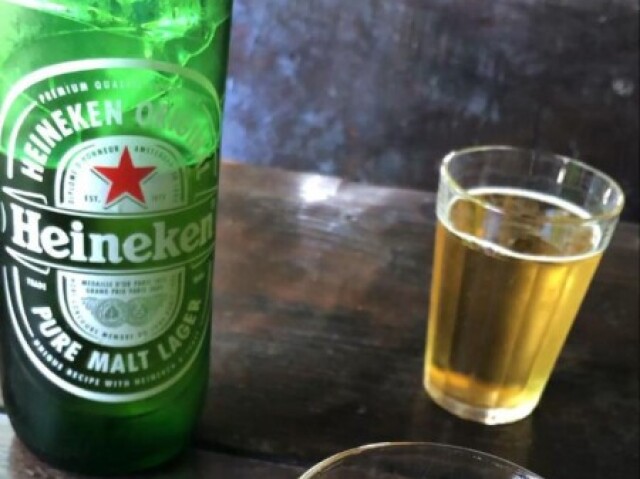 Uma cervejinha gelada (não esqueça que vai voltar pra casa)