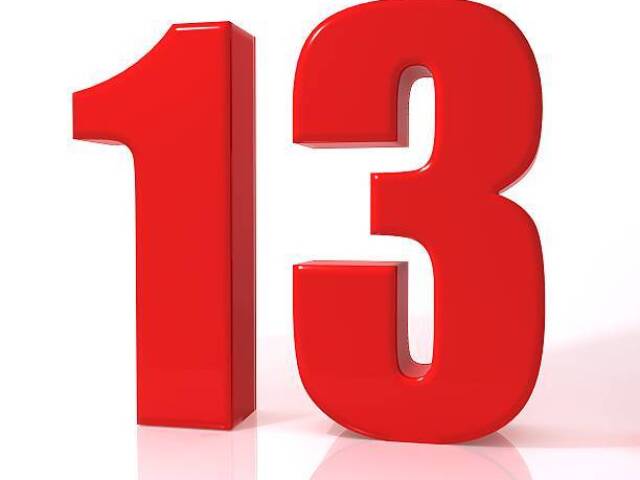 13