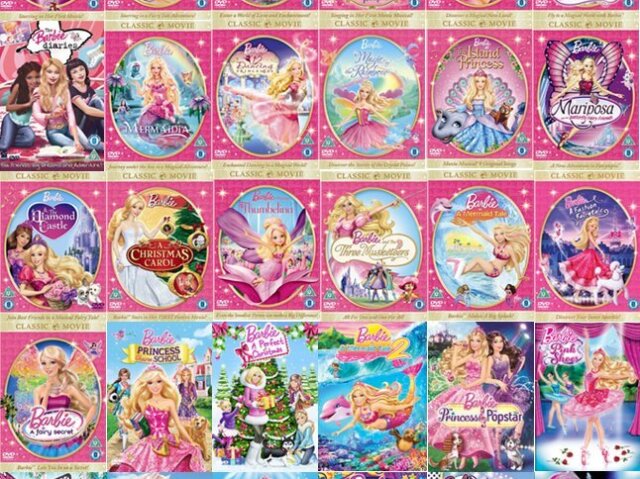 A magia do arco íris, Princesa da ilha, Moda e magia, Escola de princesas, Fairytopia,Canção de Natal.