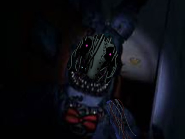 Nightmare Withered Bonnie