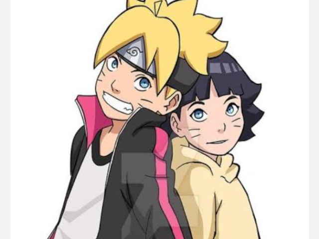 Ela tem dois, Boruto Uzumaki e Himawari Uzumaki